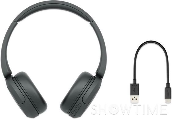 Sony WH-CH520 Black (WHCH520B.CE7) — Беспроводные накладные Bluetooth наушники 1-009357 фото