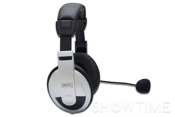 Digitus DA-12201 — гарнітура DIGITUS Stereo Headset, 1.8m cable, 2x3.5mm AUX 1-005120 фото