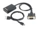 Адаптер-перетворювач VGA в HDMI зі звуком Cablexpert A-VGA-HDMI-01 444457 фото 2