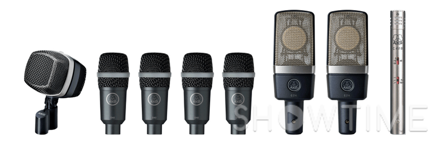 AKG 2581X00140 — набор микрофонов для ударных DrumSetPremium 1-003899 фото