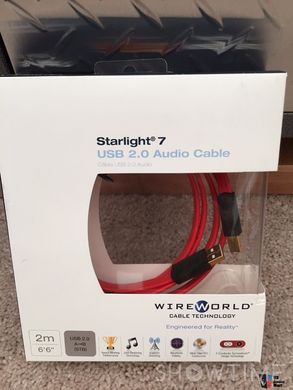 Wireworld Starlight 7 USB 2.0 Audio A to B 0.5m 4853 фото