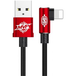 Кабель Baseus MVP Elbow USB for Lightning Red 1м (CALMVP-09) 470258 фото