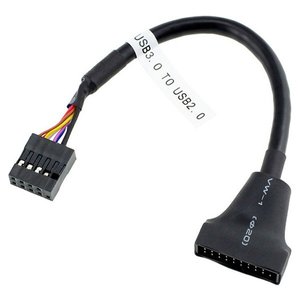 Адаптер USB Cablexpert 9-pin - USB 19-pin (CID 193792) 460906 фото