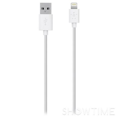 Кабель Belkin MIXIT UP Lightning to USB ChargeSync White 2м (F8J023BT2M-WHT) 468988 фото