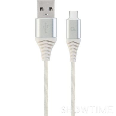 Кабель Cablexpert Premium USB2.0 AM/CM White 2м (CC-USB2B-AMCM-2M-BW2) 470429 фото