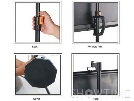 Проекционный экран на треноге AV Screen Matte White 3V100MTV (195x146, 4: 3, 100 ") 437439 фото