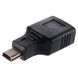 Адаптер Lapara USB2.0 Mini-BM/AF (LA-USB-AF-MINIUSB BLACK) 469080 фото 1