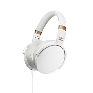 Навушники-гарнітура повнорозмірні дротові 18 - 20000 Гц 120 дБ 3.5 мм 1.4 м білі Sennheiser HD 4.30 G White 528346 фото