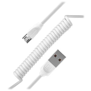 Кабель Remax Radiance Pro Micro-USB White 1м (RC-117M WH) 469301 фото