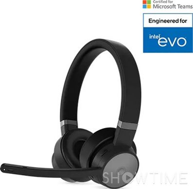 Lenovo 4XD1C99221 — Наушники Go WL ANC Headset, с микрофоном, Bluetooth + USB Audio, черные 1-007222 фото