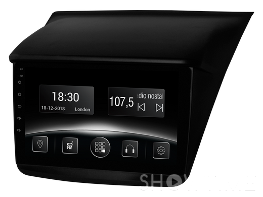 Автомобільна мультимедійна система з антибліковим 9 "HD дисплеєм 1024x600 для Mitsubishi Pajero Sport KHW 2008-2015 Gazer CM6509-KHW 524240 фото