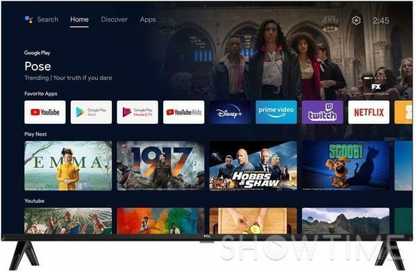 TCL 32S5400A &mdash; Телевізор 32" LED HD 60Hz Smart Android TV 1-009962 фото