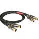 Міжблочний кабель Goldkabel edition SILVER XLR Stereo 1,0м 43127782 543209 фото