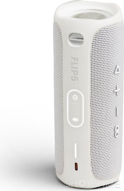 JBL Flip 5 White (JBLFLIP5WHT) — Портативна Bluetooth колонка 20 Вт (Вітрина) 1-007484 фото