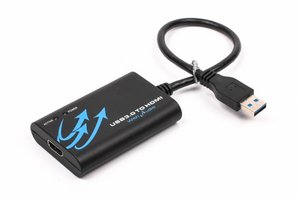 Адаптер USB 3.0-HDMI + аудіо-сигнал Viewcon VE497 444570 фото