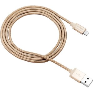 Кабель Canyon USB2.0 AM/Lightning Golden 1м (CNS-MFIC3GO) 469996 фото