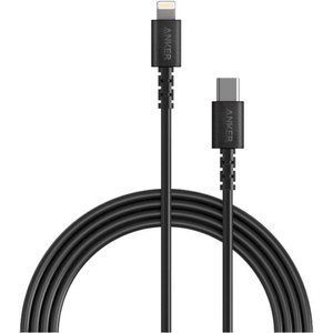Кабель Anker USB Type-C/Apple Lightning Black 0.9м (A8612G11) 470210 фото