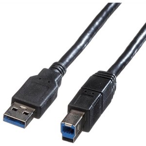 Кабель Roline USB 3.2 Gen 1 AM/BM 1.8м (11.02.8870) 470619 фото