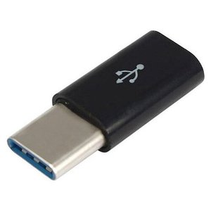 Адаптер Lapara USB CM/Micro-BF Black (LA-TYPE-C-MICROUSB-ADAPTOR BLACK) 469086 фото