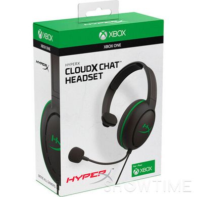 Гарнітура ігрова HyperX Cloud Chat Headset for Xbox HX-HSCCHX-BK/WW 542944 фото