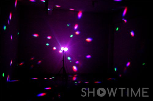 Світловий світлодіодний ефект IBIZA TWIN-ROTOLED 1-001717 фото