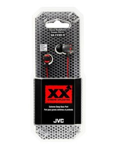 Навушники JVC Multimedia Xplosives HA-FX101 Red HA-FX101-R-E 542972 фото