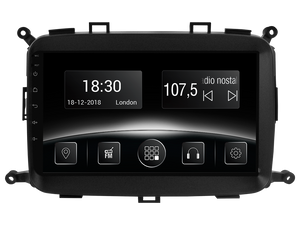 Автомобільна мультимедійна система з антибліковим 9 "HD дисплеєм 1024x600 для Kia Carens RP 2013-2017 Gazer CM6509-RP 524242 фото