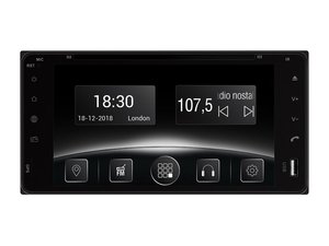 Автомобильная мультимедийная система с антибликовым 6.2” дисплеем 800x480 для Toyota Universal 2001-2012 Gazer CM5006-120F 524348 фото