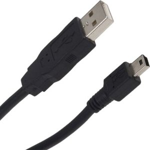 Кабель Powerplant USB2.0 AM/Mini-BM 0.25м (DV00DV4038) 470261 фото