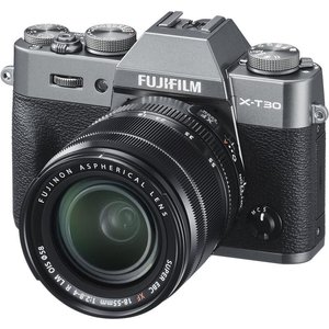 Цифр. фотокамера Fujifilm X-T30 + XF 18-55mm F2.8-4R Kit Charcoal Silver 519078 фото