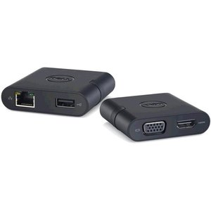 Адаптер Dell DA200 USB-C to HDMI/VGA/Ethernet/USB 3.0 443581 фото
