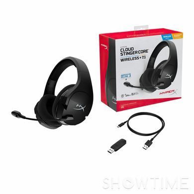 HyperX 4P4F0AA &mdash; гарнитура Cloud Stinger Core 7.1 USB/WL Black 1-005230 фото