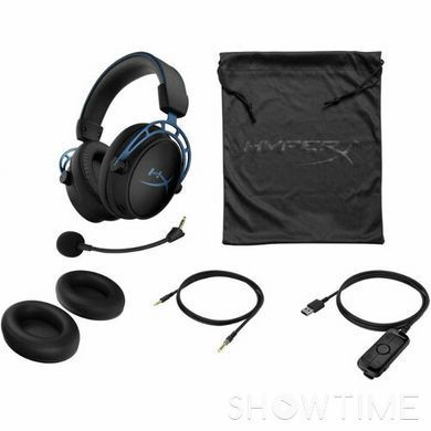 Гарнітура ігрова HyperX Cloud Alpha S HX-HSCAS-BL/WW 542945 фото