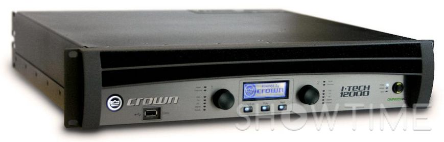 Crown IT12000HD-U-EKFX — двоканальний підсилювач IT12000HD 1-003653 фото