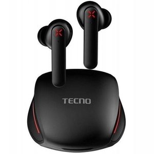 Tecno G01 Black (4895180780899) — Бездротові геймерські вакуумні Bluetooth навушники 1-009312 фото