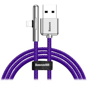 Кабель Baseus Iridescent Lamp Mobile Game Lightning Purple 1м (CAL7C-A05) 470490 фото