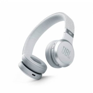 Навушники дротові / бездротові закриті Bluetooth 5.0 50 ч роботи білі JBL JBLLIVE460NCWHT 543839 фото
