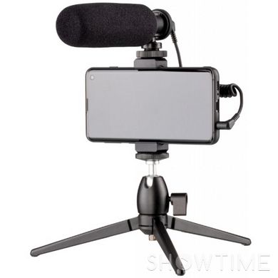 2E 2E-MM011_OLD — мікрофон з триподом для мобільних пристроїв MM011 Vlog KIT, 3.5mm 1-004902 фото