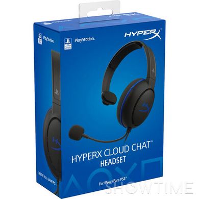 Гарнітура ігрова HyperX Cloud Chat Headset for PS4 HX-HSCCHS-BK/EM 542946 фото