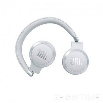 Навушники дротові / бездротові закриті Bluetooth 5.0 50 ч роботи білі JBL JBLLIVE460NCWHT 543839 фото