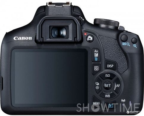 Фотоаппарат Canon EOS 2000D BK 18-55mm IS II IS + EF 75-300mm f/4-5.6 III USM Kit 2728C021AA 524090 фото