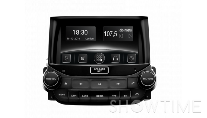 Автомобільна мультимедійна система з антибліковим 8 "HD дисплеєм 1024x600 для Chevrolet Malibu V350 2013-2016 Gazer CM5008-V350 525745 фото