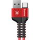 Кабель Baseus Confidant Anti-Break USB for Type-C Red 1.5м (CATZJ-B09) 469092 фото 1