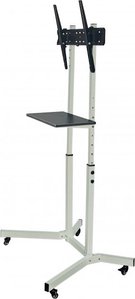 СЕКТОР T10 Grey — Презентационная стойка наклонная для кронштейнов и мониторов 37"-70", до 40 кг, серая 1-007176 фото