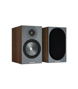 Полочная акустическая система 45-130 Вт коричневая Monitor Audio Bronze 50 Walnut (6G) 527454 фото