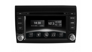 Автомобильная мультимедийная система с антибликовым 7” HD дисплеем 1024x600 для Fiat Bravo 198 2007-2015 Gazer CM5007-198 525746 фото