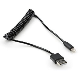 Кабель Vinga USB2.0 AM/Apple Lightning Black 1м (VCPDCLS1BK) 469943 фото