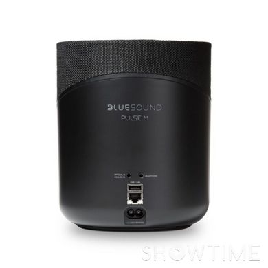 Bluesound PULSE M Compact Wireless Streaming Speaker Black — Беспроводная мультирум колонка, 80 Вт, MQA, черная 1-005945 фото