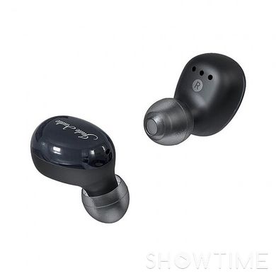 Навушники бездротові Bluetooth 16 Ом 20-20000 Гц чорні Jadeaudio EW1 blue-black 527426 фото