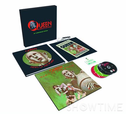 LP LP0011 — Вінілова пластинка Box-set Queen: News Of The World (LP, 3xCD, DVD) 1-005943 фото